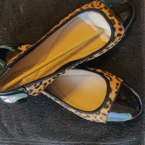 Alfani size 11 leopard flats Never worn